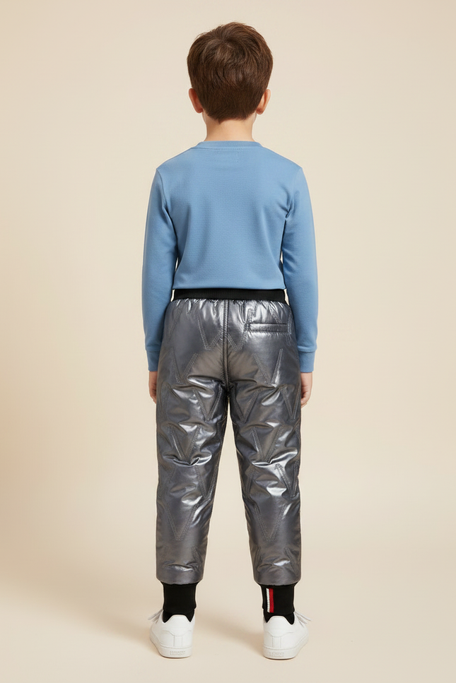 Pantalon De Ski Gris - Argenté Polyester - vue 2