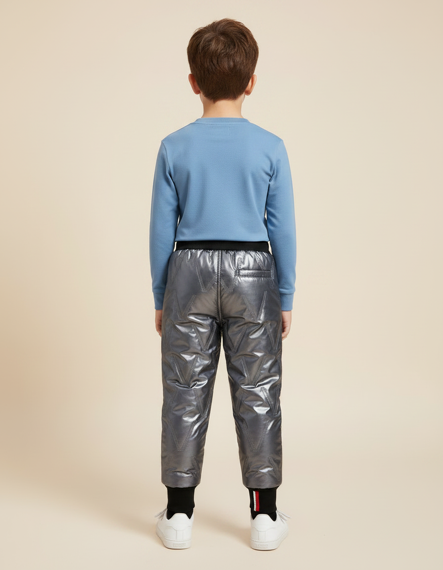 Pantalon De Ski Gris - Argenté Polyester - vue 2