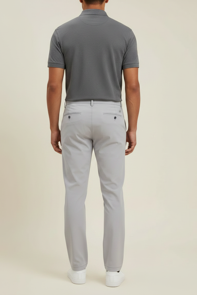 Pantalon Golf Gris - Polyester - vue 2