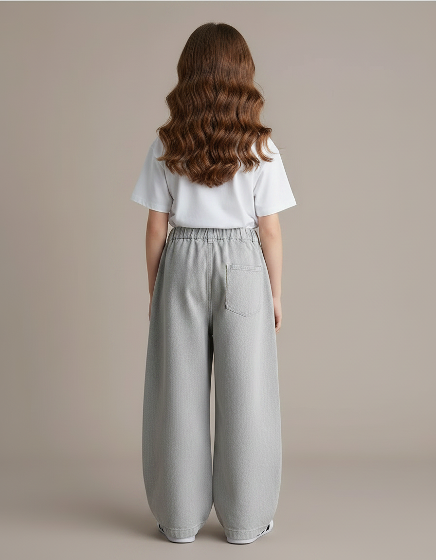 Pantalon Gris 0199 - Jean - vue 2