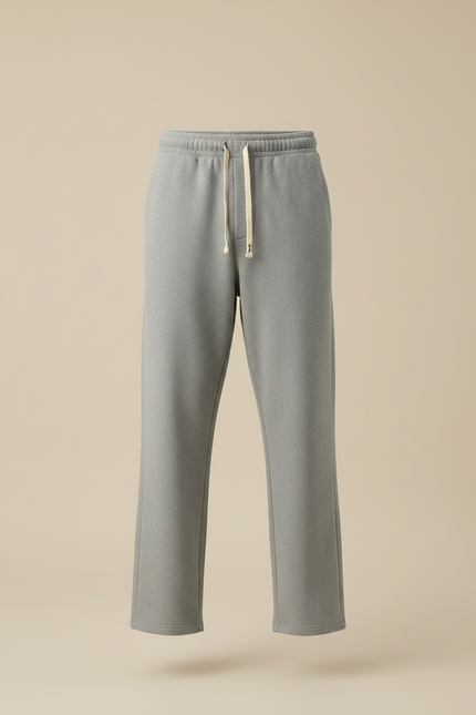 Pantalon Baggy Gris - Molleton - vue 3