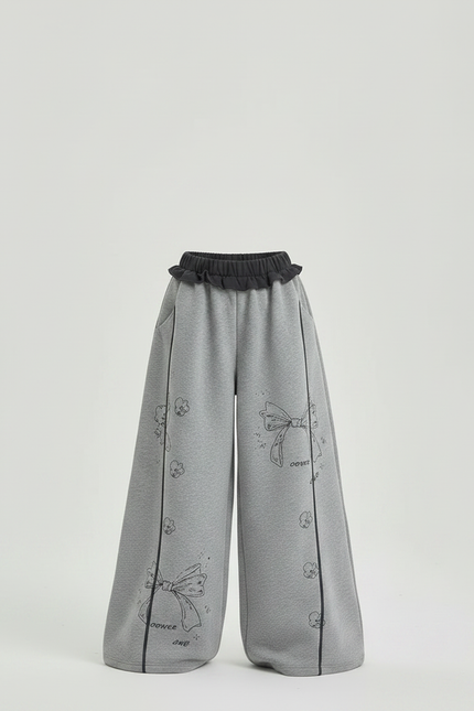 Pantalon Gris Argenté - Molleton - vue 3
