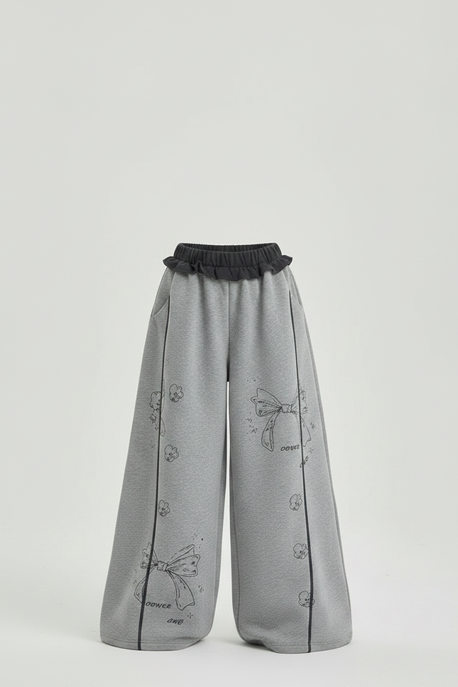 Pantalon Gris Argenté - Molleton - vue 3