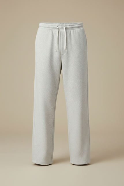 Pantalon Gris Chiné Homme - Molleton - vue 3