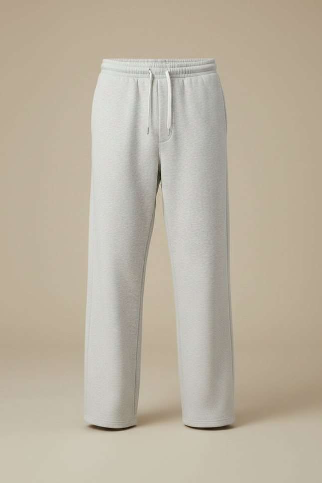 Pantalon Gris Chiné Homme - Molleton - vue 3