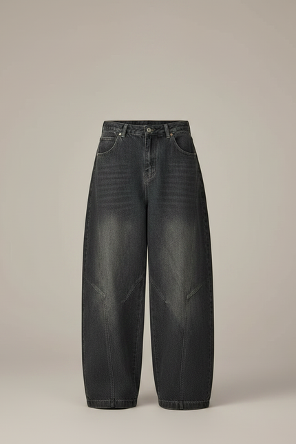 Pantalon Gris Ample Décontracté Urbain Enfant - Jean - vue 3
