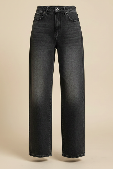 Pantalon Gris Noir - Jean - vue 3