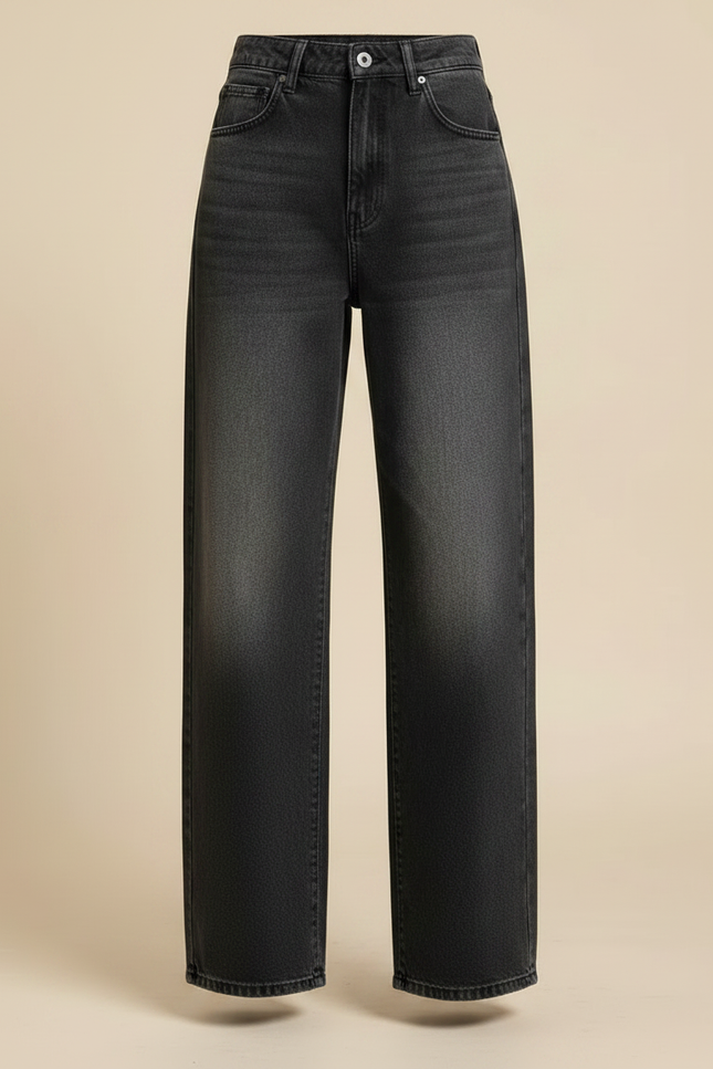 Pantalon Gris Noir - Jean - vue 3