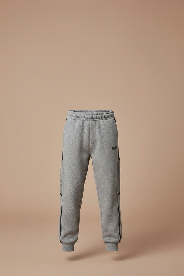 Pantalon Gris Molletonné Sport Décontracté Enfant - vue 3