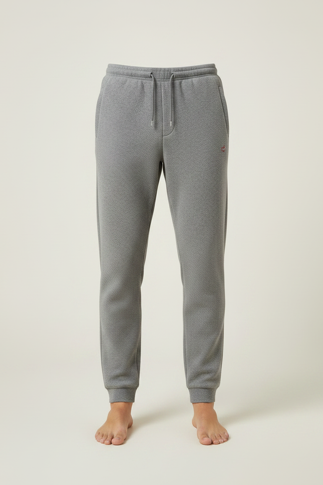 Pantalon Gris Molletonné, Décontracté, Homme, Confortable - vue 3