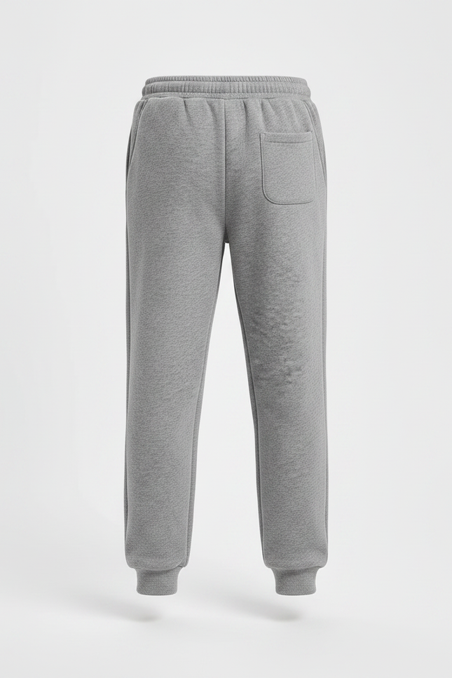 Pantalon Gris Molletonné Sport Enfant Confortable - vue 3