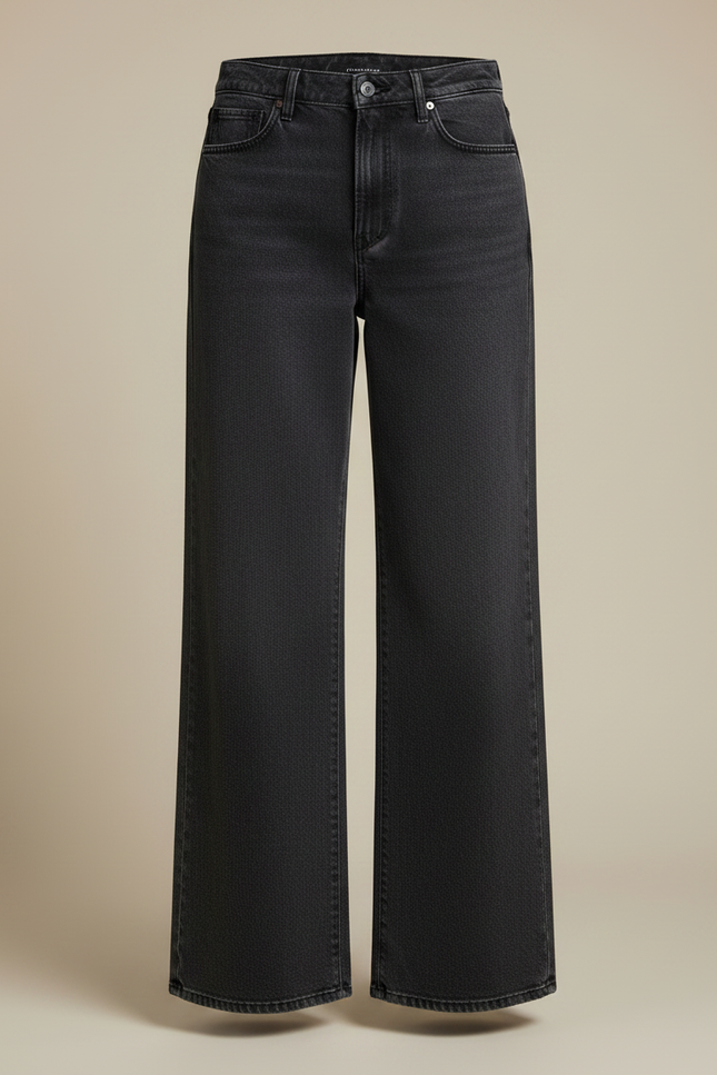 Pantalon Gris Charbon - Jean - vue 3