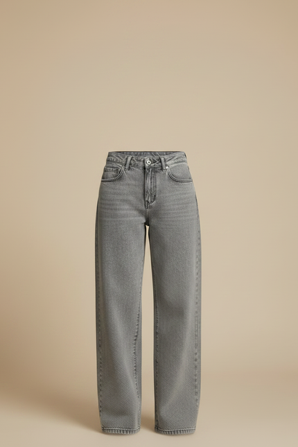 Pantalon Gris Délavé - Jean - vue 3