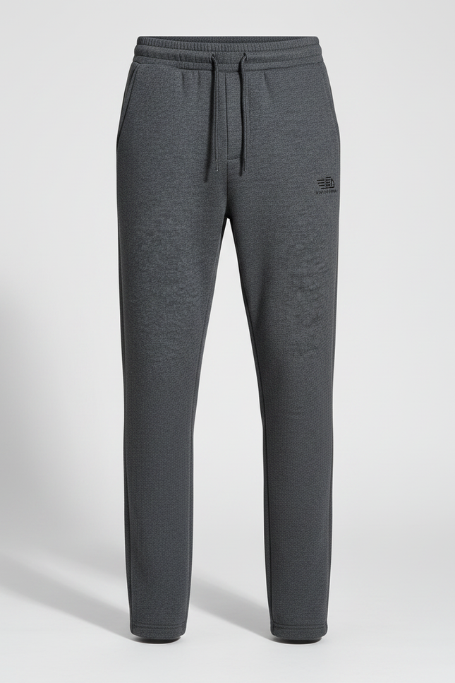 Pantalon Gris Molletonné Confortable Décontracté Homme - vue 3