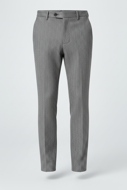 Pantalon Gris Habille Homme - Laine - vue 3