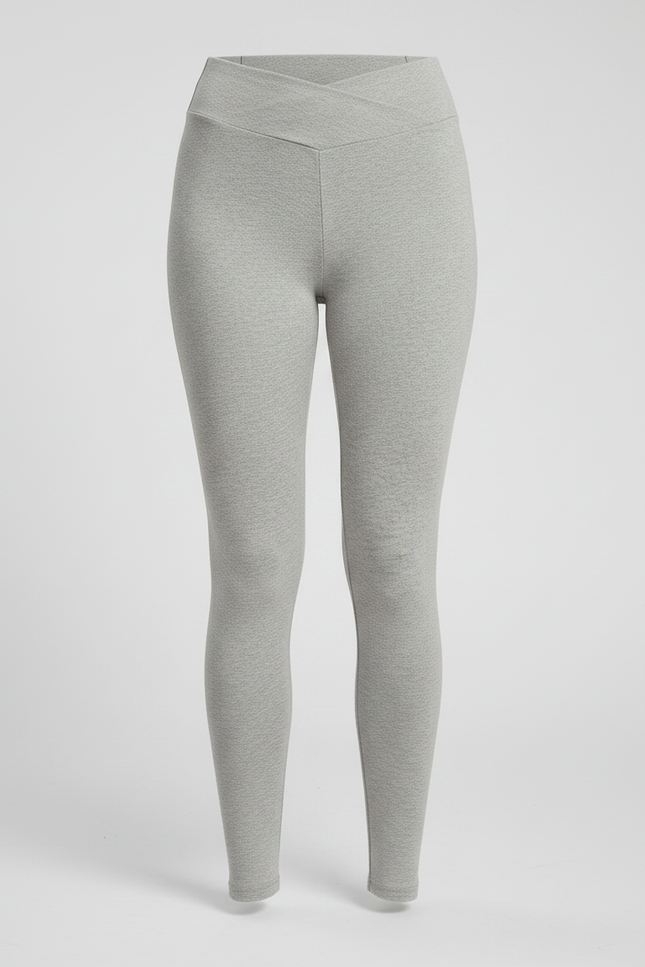 Pantalon Slim Gris Femme - Molleton - vue 3