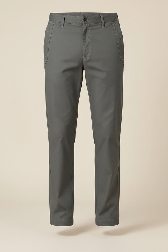 Pantalon Travail Gris - Gabardine - vue 3