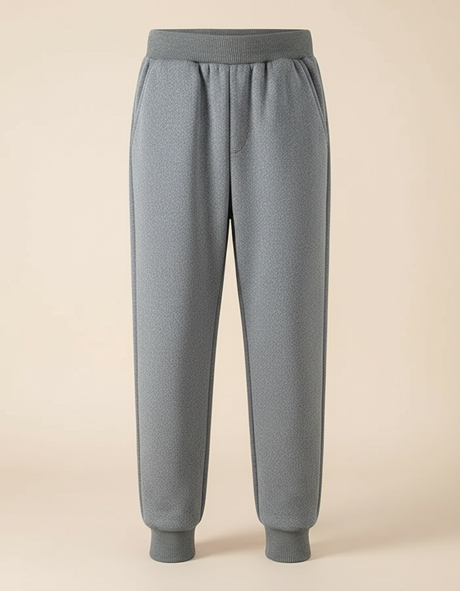 Pantalon Garcon Gris - Molleton