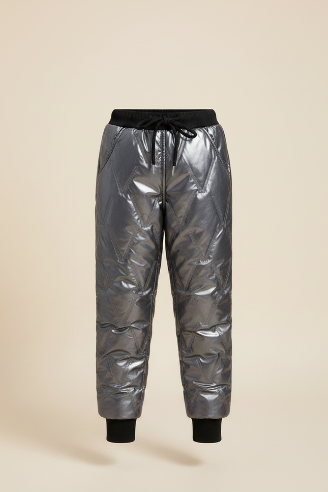 Pantalon De Ski Gris - Argenté Polyester - vue 3