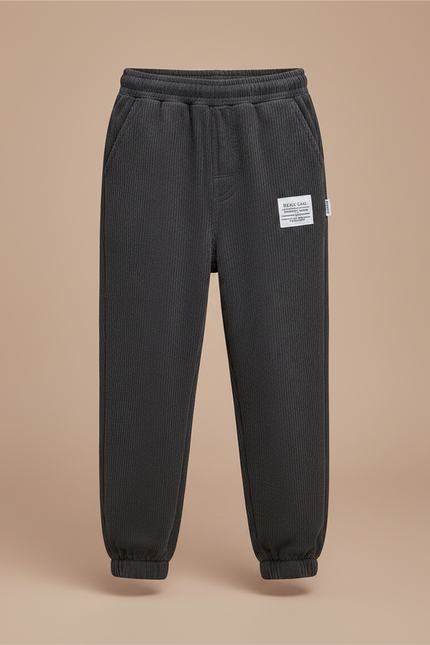 Pantalon Toile Gris - Cordé - vue 3