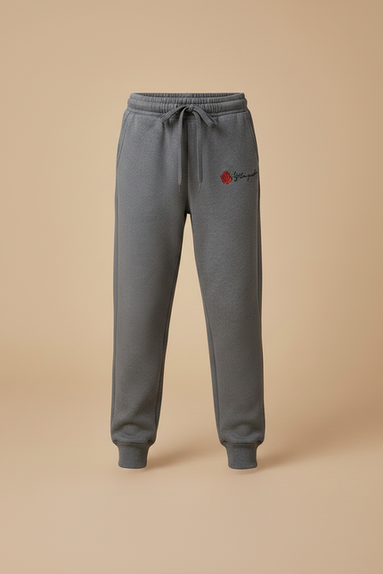 Pantalon Gris Molletonné Confortable Décontracté Fille - vue 3