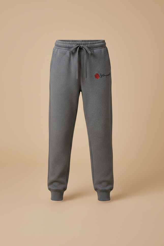 Pantalon Gris Molletonné Confortable Décontracté Fille - vue 3