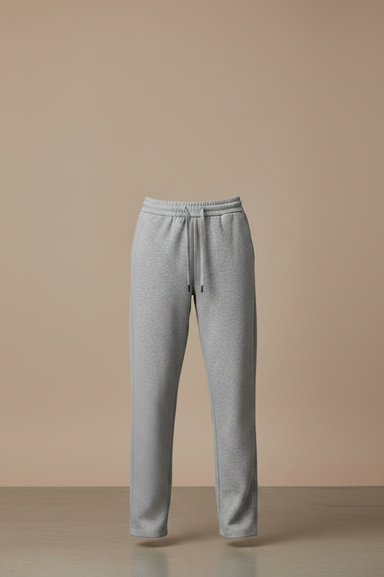 Pantalon Gris Confortable Molletonné Décontracté Sport - vue 3