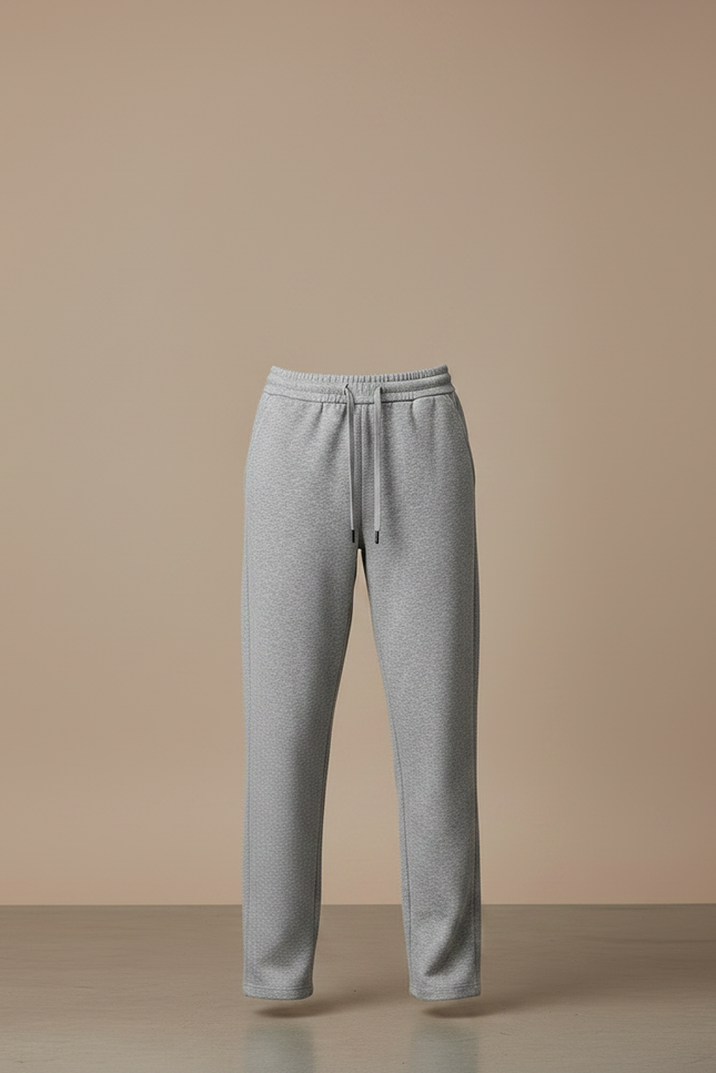 Pantalon Gris Confortable Molletonné Décontracté Sport - vue 3
