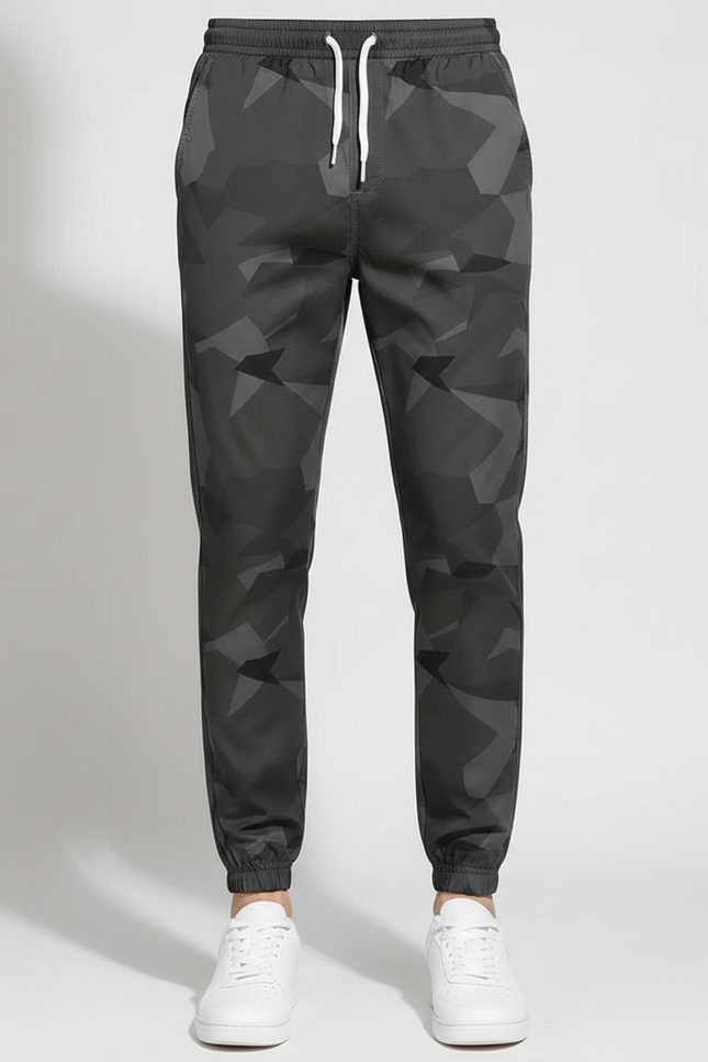 Pantalon Camouflage Gris - Polyester - vue 3