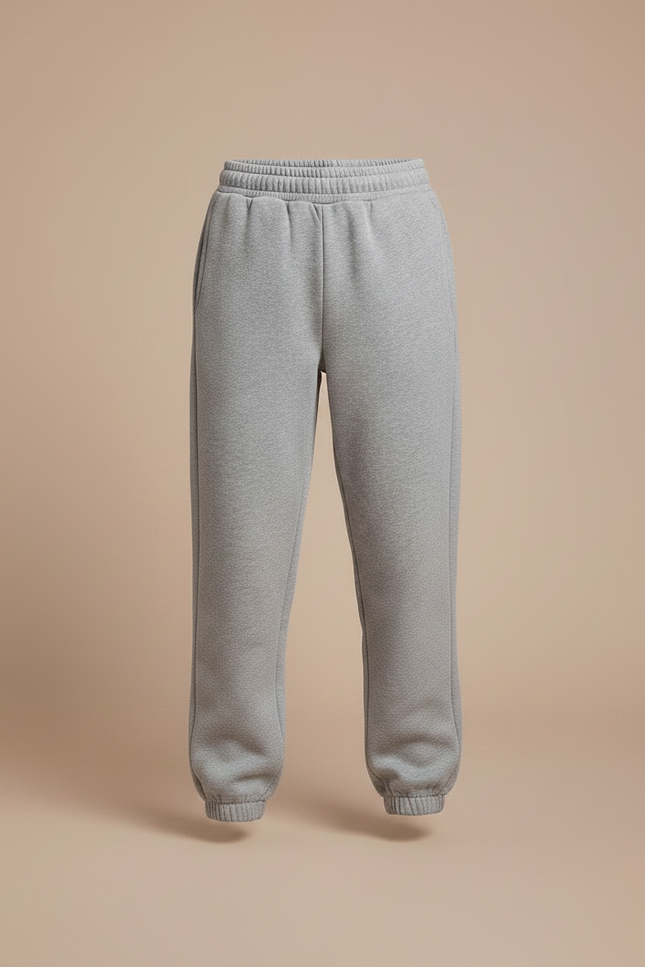 Pantalon Gris Df28 - Molleton - vue 3