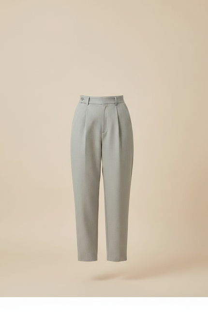 Pantalon Classe Gris - Gabardine - vue 3