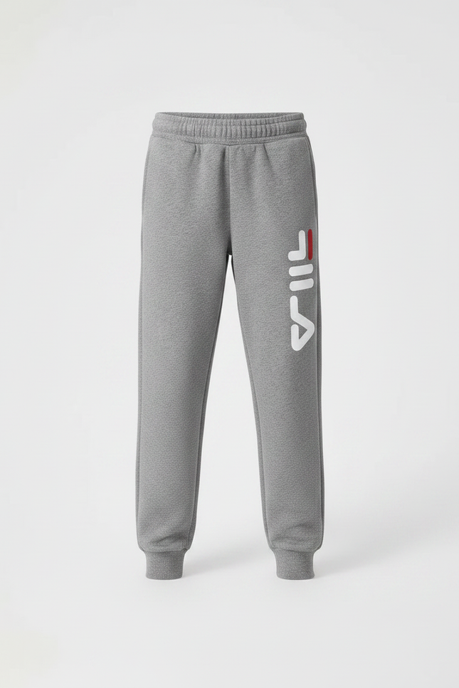 Pantalon Gris Molletonné Fila Enfant Décontracté - vue 3