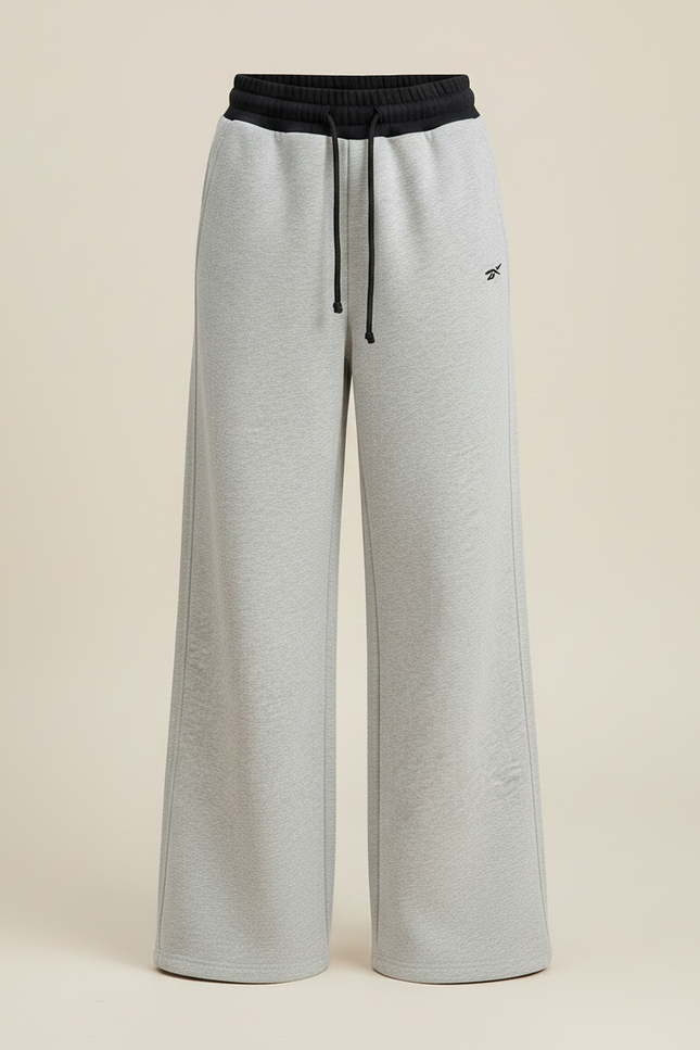 Pantalon Gris Ample Coton Sportif Enfant - Molleton - vue 3