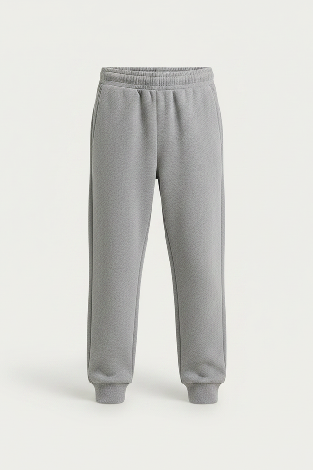 Pantalon Gris Molletonné Confortable Ample Enfant - vue 3