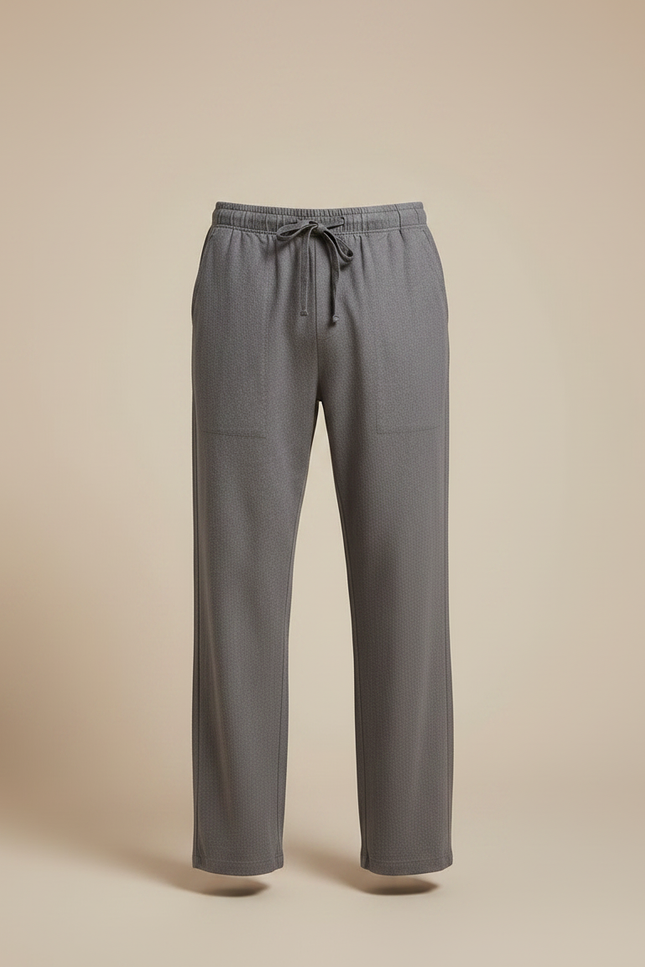 Pantalon Laine Gris Homme - vue 3