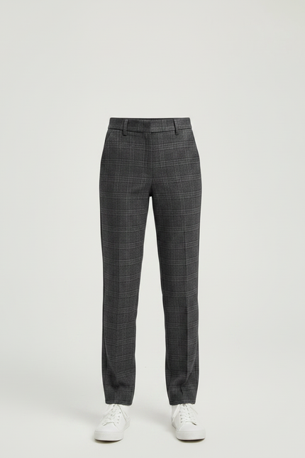 Pantalon Tartan Gris - Tweed - vue 3