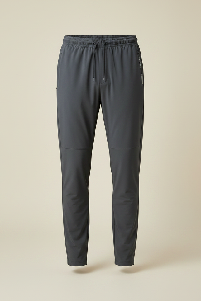 Pantalon Gris Léger Respirant Extensible Sport Homme - Polyester - vue 3