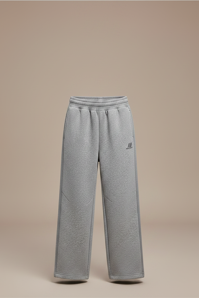 Pantalon Gris Coton Ample Garçon Sport - Molleton - vue 3
