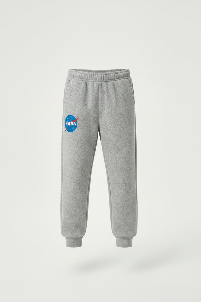 Pantalon Gris Molletonné Confortable NASA Enfant - vue 3
