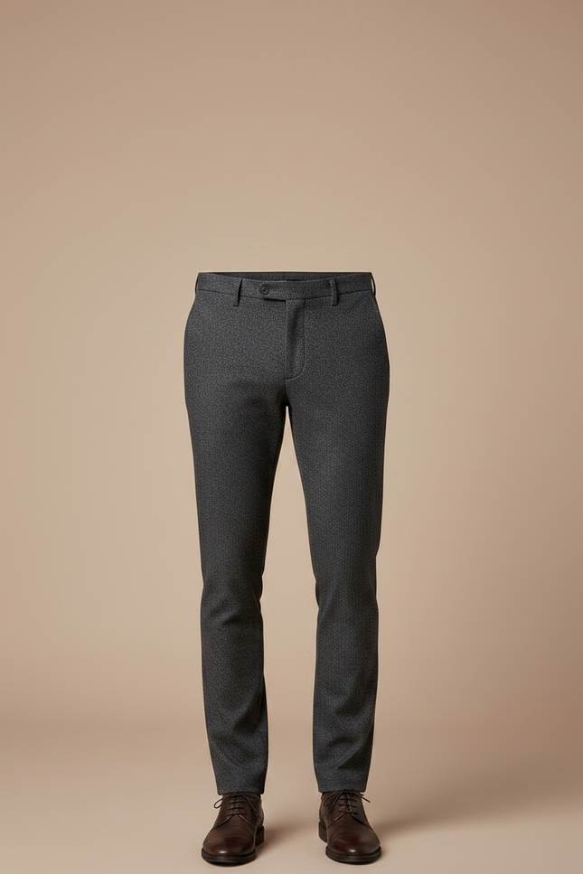 Pantalon Tailoring Gris - Laine - vue 3