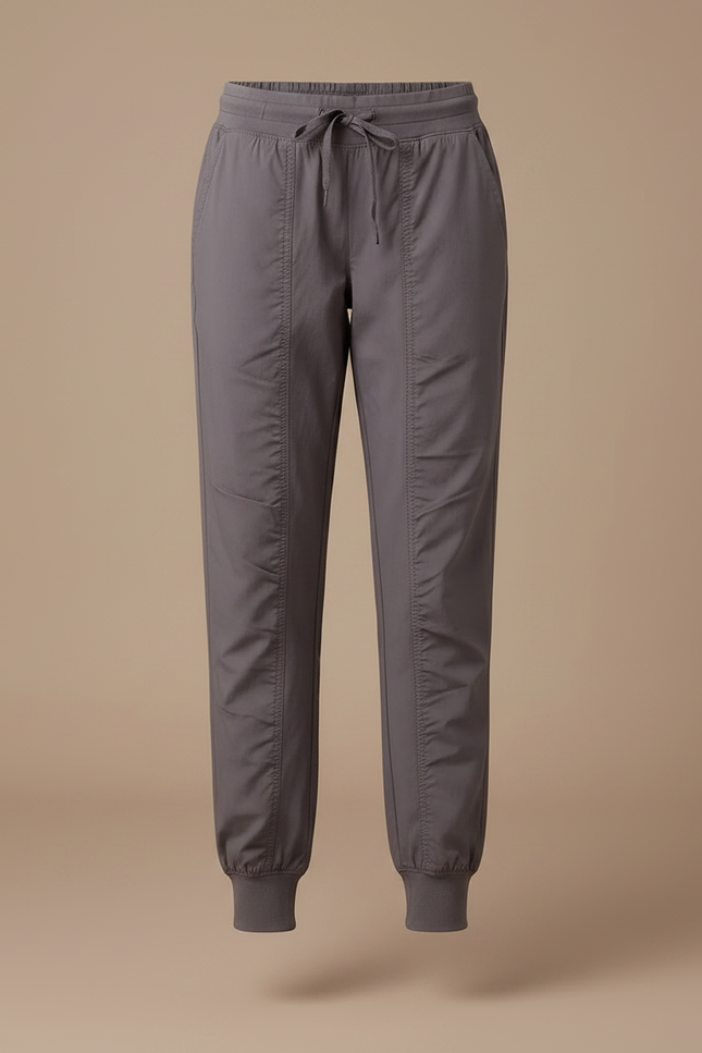 Pantalon Gris Jogger Sport Décontracté Fille - Polyester - vue 3