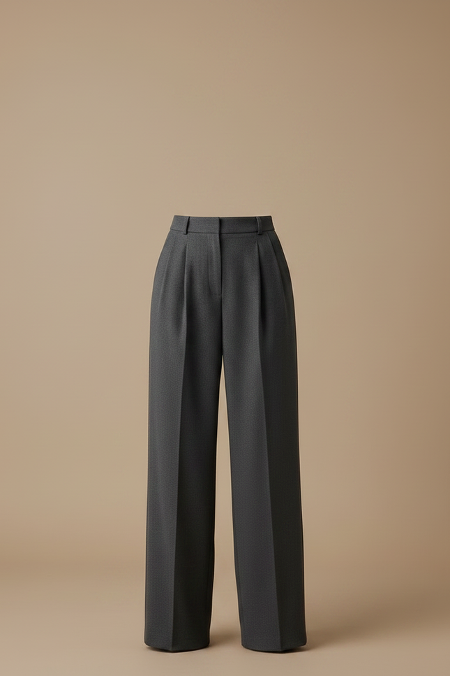 Pantalon Gris De Travail - Laine - vue 3