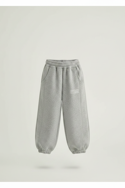Pantalon Gris Eba6 - Molleton - vue 3