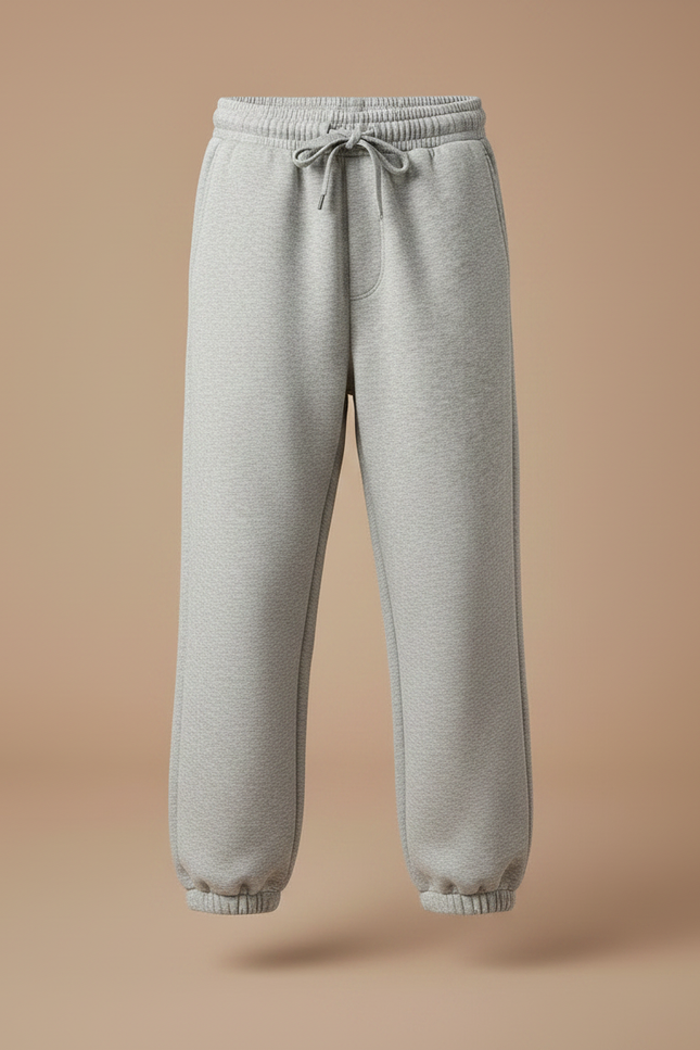 Pantalon Gris Molletonné Jogging Confortable Enfant Sport - vue 3