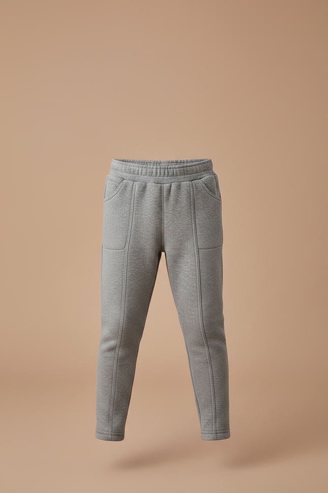 Pantalon Gris Bebe - Molleton - vue 3