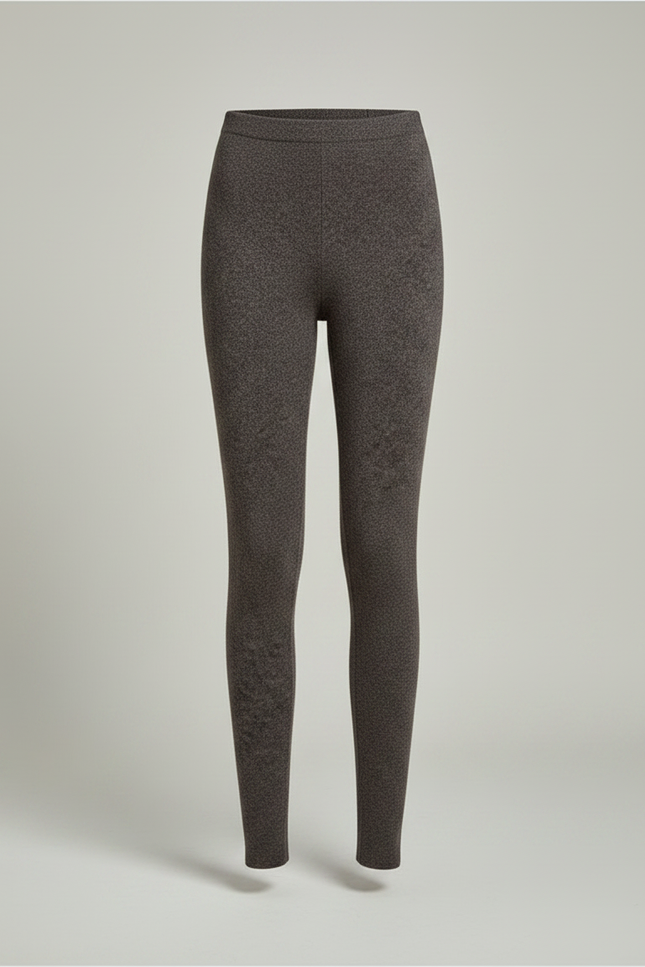 Pantalon Skinny Gris Femme - Laine - vue 3