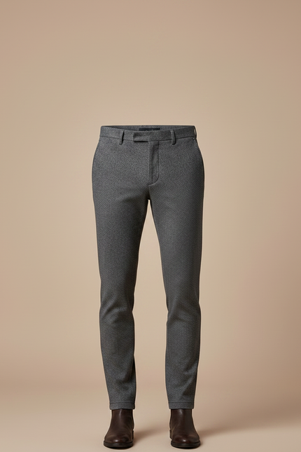 Pantalon Homme Habillé Gris - Laine - vue 3
