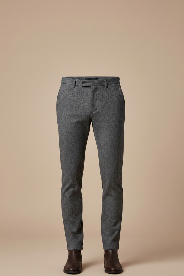 Pantalon Homme Habillé Gris - Laine - vue 3