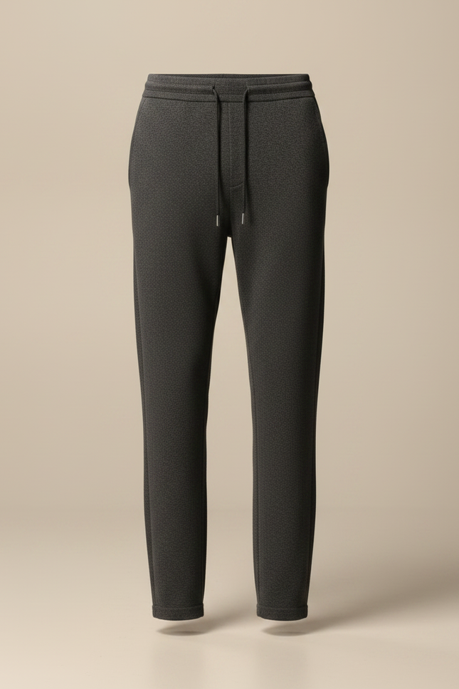 Pantalon Gris Molleton Décontracté Confortable Homme - vue 3