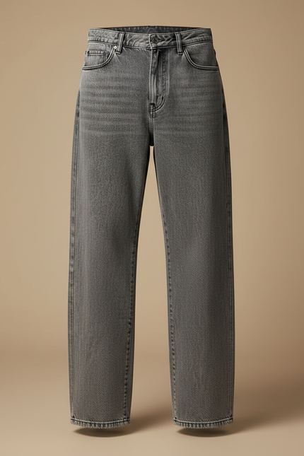 Pantalon Denim Gris - Jean - vue 3